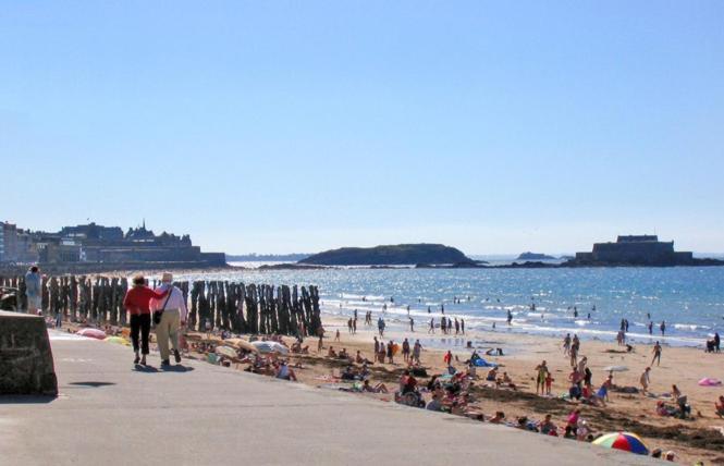 Saint Malo Bel Appartement Neuf Pres Gare Plage Sillon Intramuros Parking Prive Exteriér fotografie